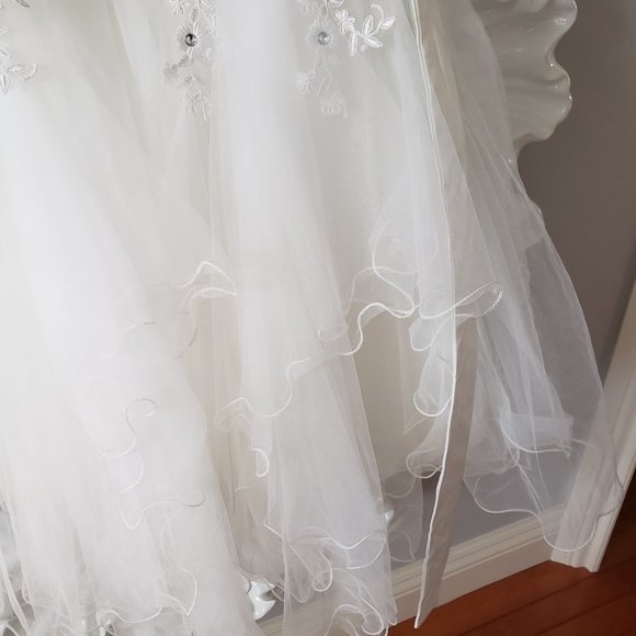 Brand new girls flower girl communion dress size 6 - Picture 2 of 4